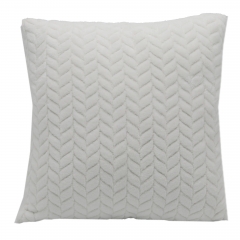 Jacquard Flannel Cushion