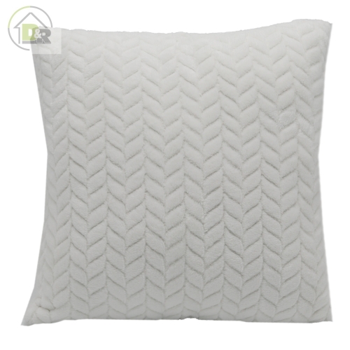 Jacquard Flannel Cushion