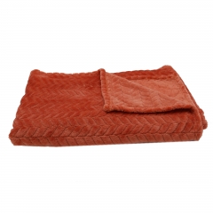 Jacquard Flannel Blanket