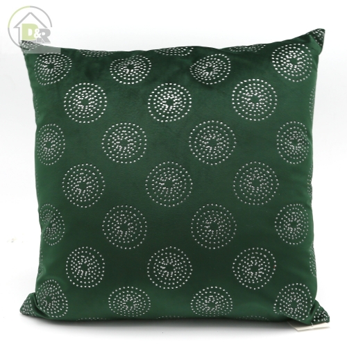 220gsm Velvet Silver Foil Print Cushion