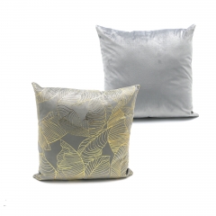 Velvet Gold Foir Print Cushion