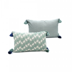 Linen Print Cushion