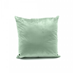 Velvet Silver Foir Print Cushion