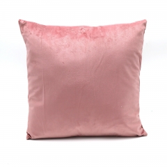 Embossed velvet cushion