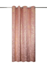 220gsm Gold Print Velvet Curtain
