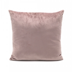 Chenille with silver stripe cushion