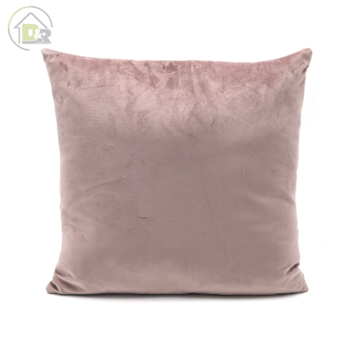 Chenille with silver stripe cushion