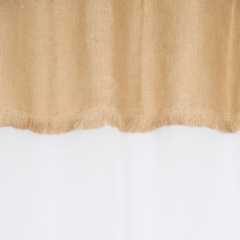 Jute Patchwork Dolly Curtain