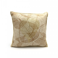 Gold Foil And Print Cushion