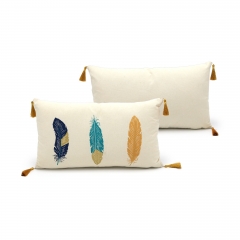 260gsm Polycotton Canvas Feather Cushion