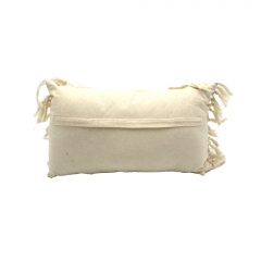 Cotton With Tassel Cushion