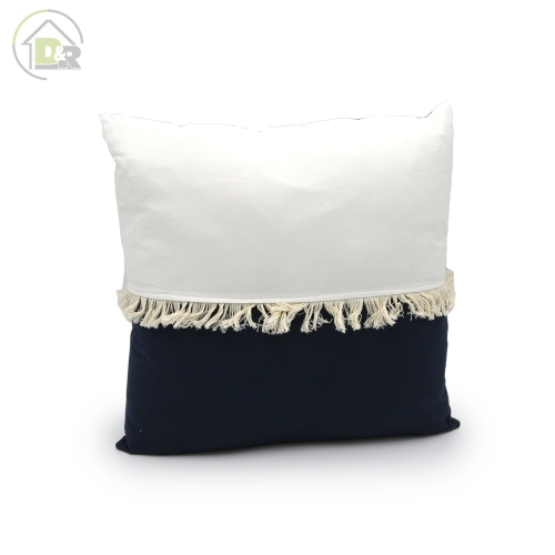 Cotton Tassel Stitching Cushion