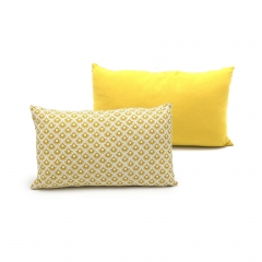 Cotton Ginkgo Cushion