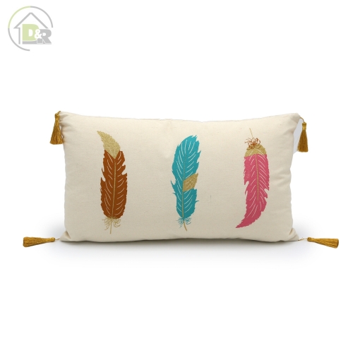 260gsm Polycotton Canvas Feather Cushion