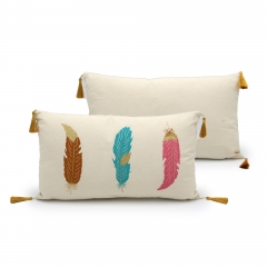 260gsm Polycotton Canvas Feather Cushion