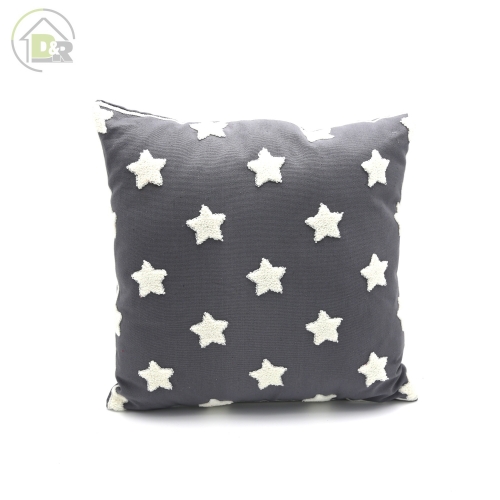 Poly-cotton Canvas Towel Embroidery Cushion