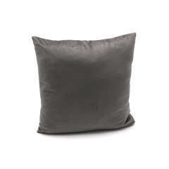 Velvet Silver Foil Cushion