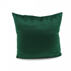 Velvet Silver Foil Cushion