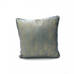 Gold Printed On Velvet Cushion