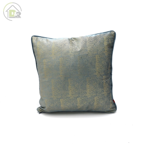 Gold Printed On Velvet Cushion