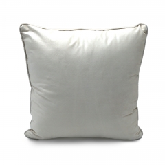 Polyester Linen Towel Embroidery Cushion