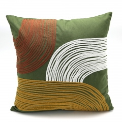 210gsm Canvas Chain Embroidery Cushion