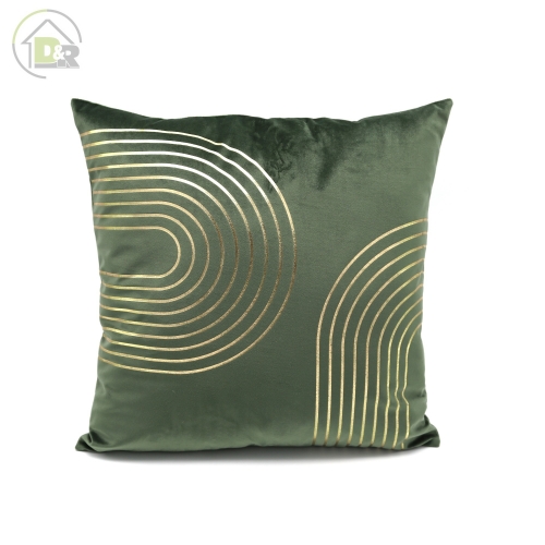 220gsm Velvet Gold Foil Print Cushion