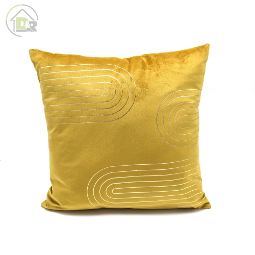 220gsm Velvet Gold Foil Print Cushion