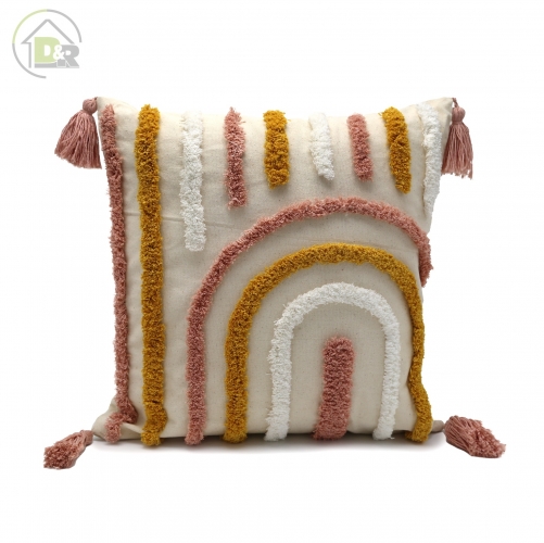 Recycled Cotton Tufted Cushion