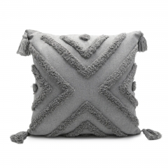 Recycled Cotton Tufted Cushion