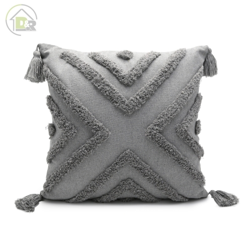 Recycled Cotton Tufted Cushion