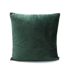 200gsm Velvet Embroidered Leaf Cushion