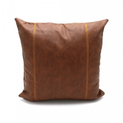 Pu Leather Stitching Cushion