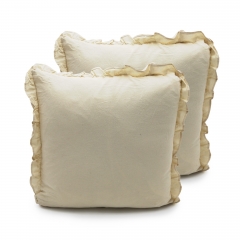 100% Cotton Wrinkle Cloth Cushion