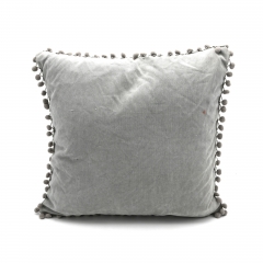 Velveteen-like Fabric Cushion