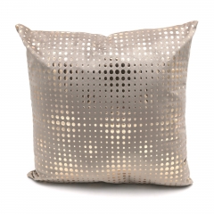 300gsm Velvet Dot Gold Foil Cushion