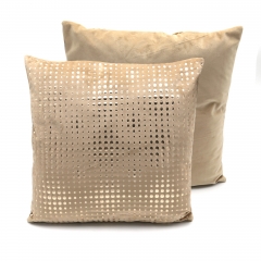 300gsm Velvet Dot Gold Foil Cushion