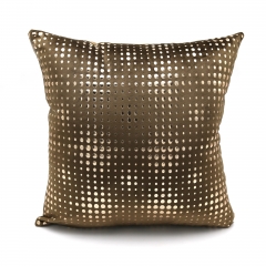 300gsm Velvet Dot Gold Foil Cushion