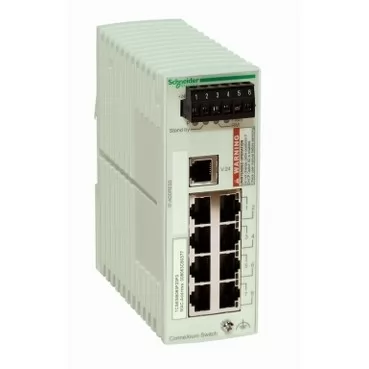 施耐德 ConneXium系列由以太网TCP/IP 管理的交换机 TCSMCNAM3M002P TCSMCNAM3M002P