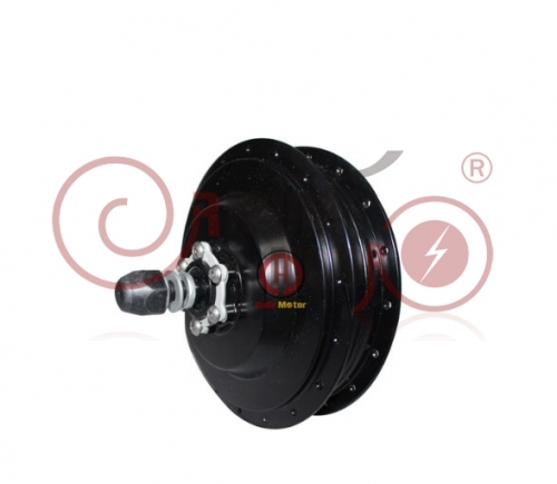 48V 350W Electric Bicycle Ebike Brushless Gearless Rear Wheel Mini Hub Motor Support 7-Speed Disc Brake