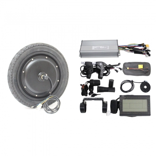 36V 750W 48V 1000W eBike 14"16"18"20"Integral Front Wheel Conversion Kits