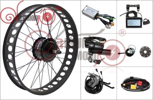 Fat tire sale hub motor kit