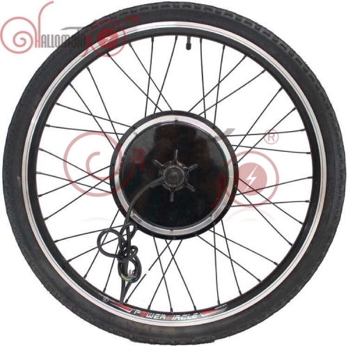 36V 48V 500W 20"-700c eBike Rear Motor Wheel for Electric Bicycle 135mm with Brushless Gearless Hub Motor