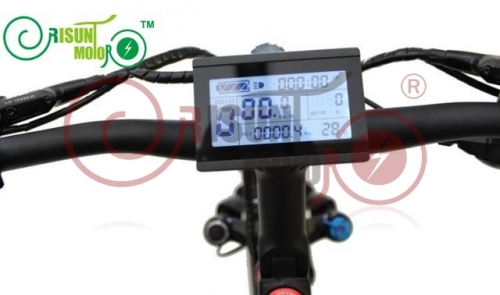 24V/36V/48V Ebike Intelligent LCD Control Panel LCD3 Display For Our Controller