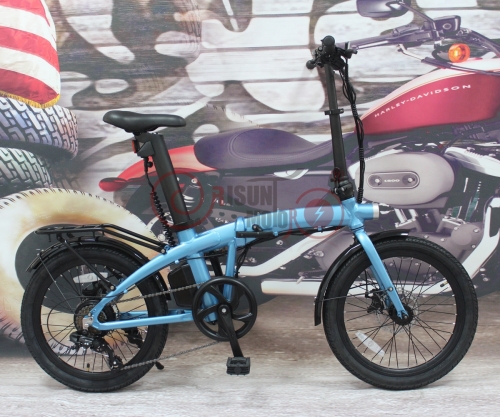 Wholesale 2021 Latest Design 36V 350W Folding 20" eBike with Seatpost Built-in Battery, Light Weight