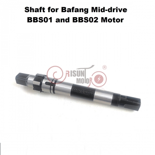 Main Shaft for Bafang Mid-Drive BBS01/02 and BBSHD Motor