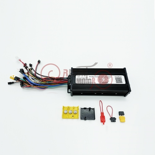 36V-52V 1000W-1200W 35A 3-mode Sine Wave ebike Controller with Colorful LCD Display