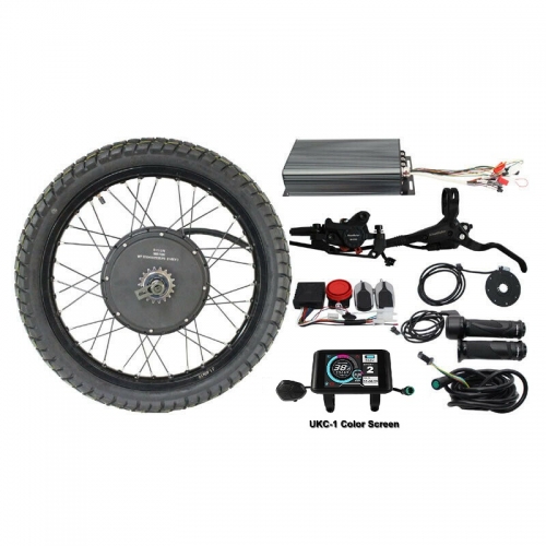 48V-72V 21'' 3300W-5000W High Power Speed eBike Conversion Kits +Intelligent Control System With Bluetooth Module