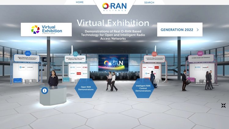 O-RAN Virtual Exhibition for MWC Barcelona 2022