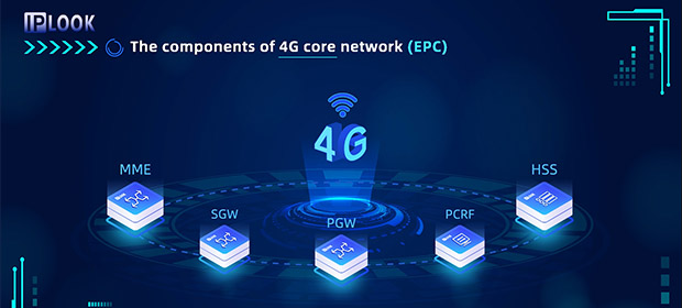 NEs of 4G core network (EPC)